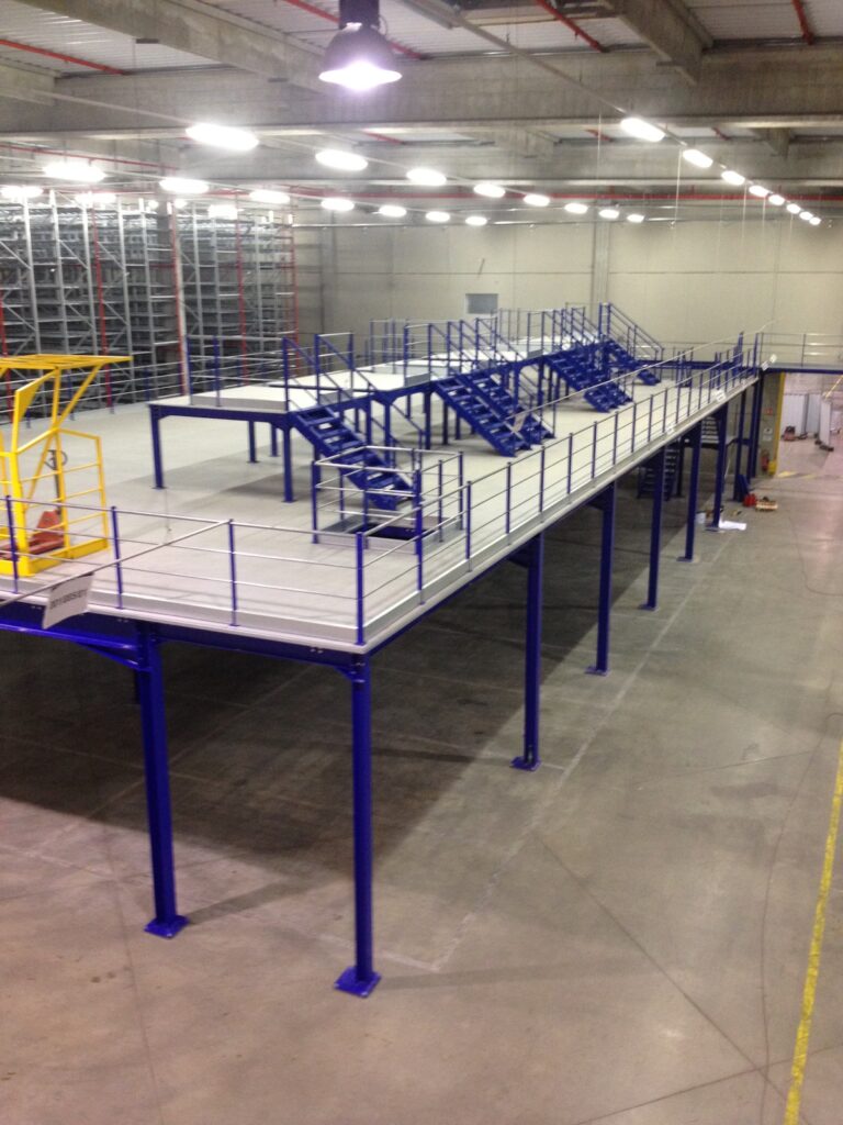 Mezzanine autportante